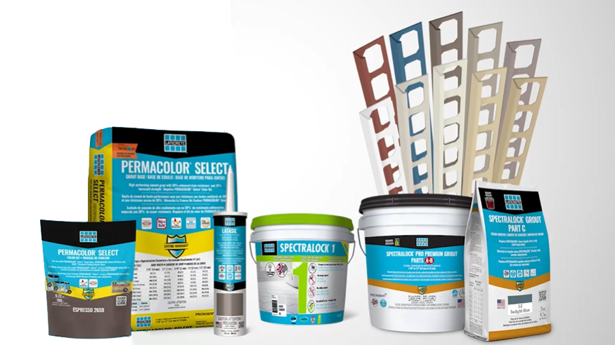 Products in 40 LATICRETE Standard Colors
